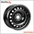 Import 16 Inch 16x7.0 5X112 Black E-coating Car Steel Wheels from China