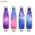 17OZ  Colorful Design Water transfer Swell Cola Insulated Vacuum Flasks Thermoses