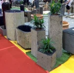 1ft - 10ft long natural basalt columns, black basalt, natural basalt stone