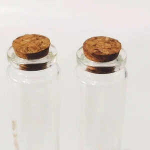 1oz 30ml food grade borosilicate glass vial/ bottle with cork for herbs,spice, gifts