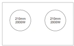 2 Burners time control induction cooker spare parts