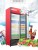 Import 2 glass door commercial vertical soft drink refrigerator display fridge from China