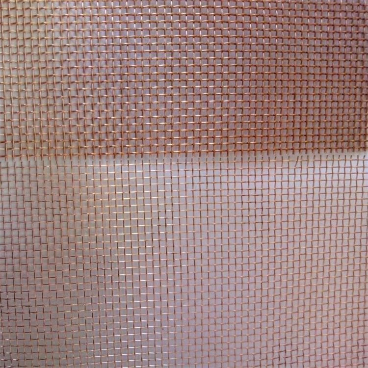 200 mesh emf shielding copper net/red copper wire mesh