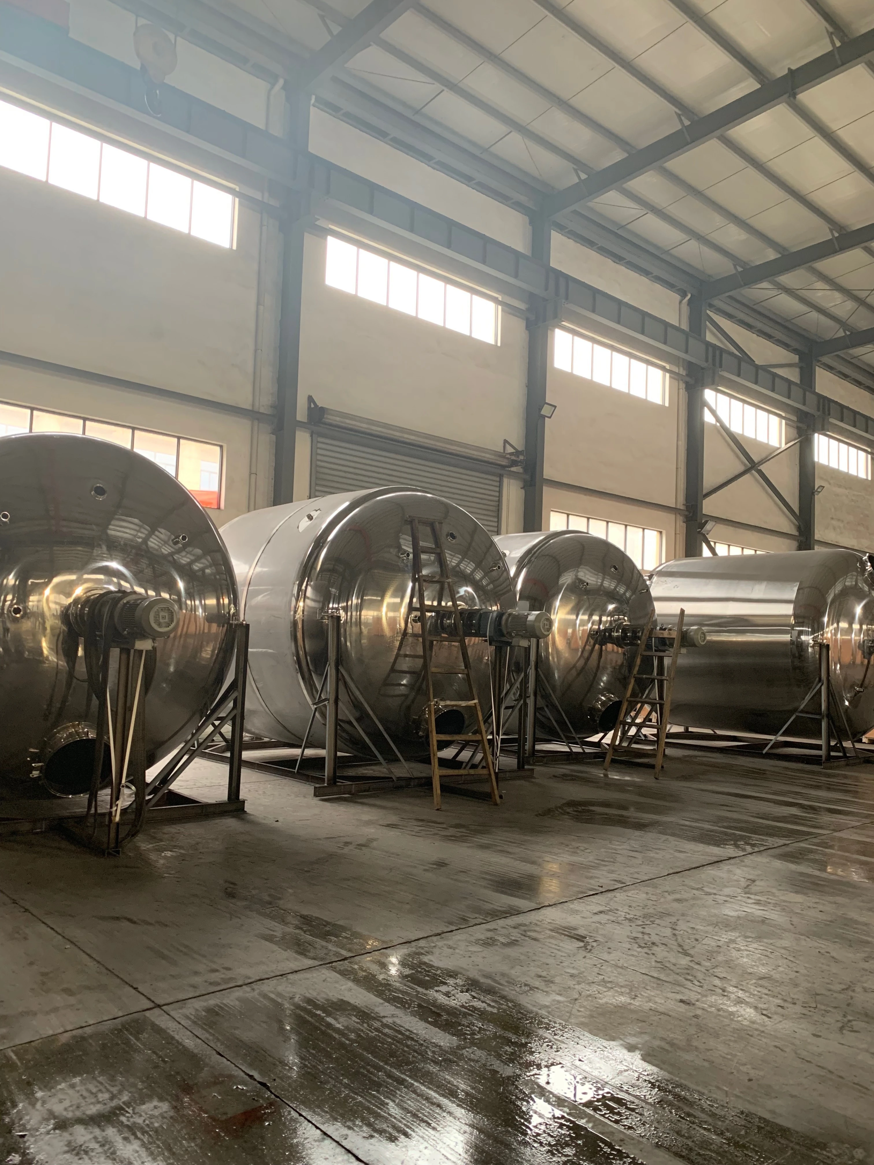20000L Steam Heated  Mixing Tank for agriculture  and beverage