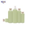 200ml 400ml HDPE Cosmo Round Bottles Plastic Shampoo Conditioner Bottle