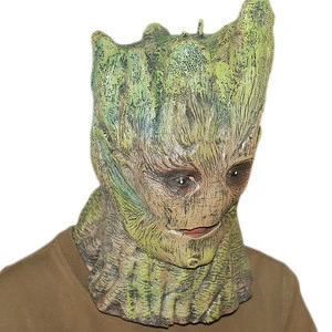 2017 Fashion Halloween Costume Man Mask Tree Man Latex Mask Party Mask For Man