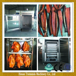 2017 good quality smoking oven for sausages and fish
