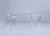 2017glass dining table hotel table and chair