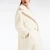 Import 2018 Fake Faux Fur Thick Warm Cream Whiten Wool Blend Teddy Coat from China