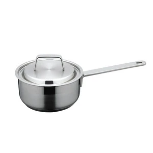 2018 hot selling European style stainless steel cookware with impacted bottom and  welding handles