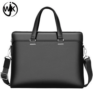 2018 new design wholesale quality business bag laptop men Italian vintage leather briefcase