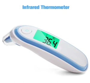 2018 new forehead infrared thermometer with CE European marketing contactless fever thermometer