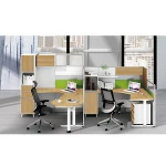 2018 New Style office workstation 8 person
