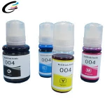 2019 New arrival 004 series Dye ink refill kit suit for L3158 L3119 L3118 L3108 Eco Tank inkjet printer