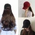 Import 2019 New Hat Wig with Hat a Integrated Long Synthetic Hair Hair Extension Heat Resistant Hairpiece Natural Wavy Hair from China