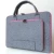 Import 2020 new arrivals high quality durable grey wool felt fabric unisex handled 11&#x27; 12&#x27; 13&#x27; 15&#x27;personalized laptop bag from China