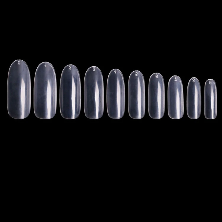 2020 Wholesale 500pcs/bag Nails Clear False Artificial Fingernails new Japan full cover Nail Tips