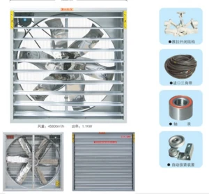 2021 hot sale factory price Cow house dairy farm push-pull type Exhaust Fan