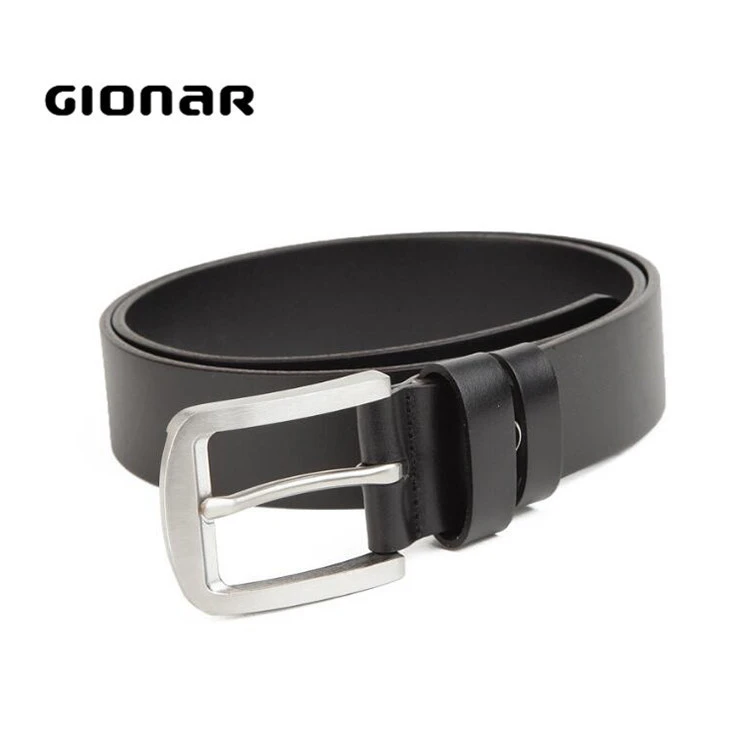 2021 New Fashion Needle Buckle Branded Genuine Leather Belt for Men