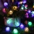 Import 2021 Newest Outdoor Fairy LED Bubble Crystal Ball Christmas Decorative Lighting 50 Leds Solar Led Fairy String Lights Solar from China