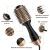 Import 2021 professional rechargeable leafless hair brush dryer holder with comb one step negative ion hair dryer sale from China