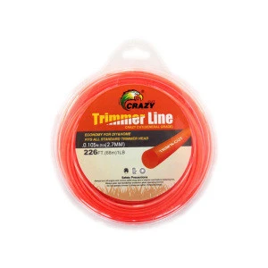 2.0mm Round Nylon trimmer string trimmer line for grass cutting
