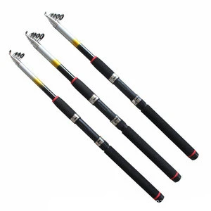 2.1M 2.4M 2.7M 3.0M 3.6M Portable Telescopic Fishing Rod High Performance glass Sea Fishing Pole Rod