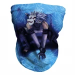 25 Design Anime Naruto skin-friendly breathable quick-drying Sports Variety Head Scarf Tubular Bandana