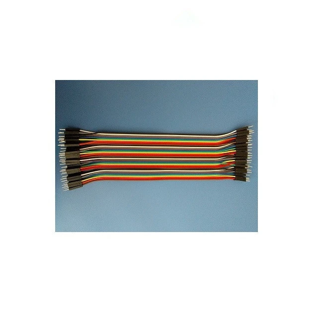 2.54mm pitch 40PIN 20cm female to female Dupont electrical wire Breadboard Jumper Wires Ribbon Cables Kit