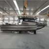 25ft 7.5m China aluminum sport fishing boat with closed cabin
