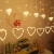 Import 2.5M LED Heart Love Shape Curtain Bulb Light String for Wedding Christmas Halloween Indoor Outdoor Decoration from China