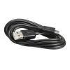 2m dual micro cable usb charging data power cable portable black with bulk package