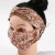 Import 2PC Adult Washable Printed Adjustable Cotton Dust Cloth Facemask+Button Hairband Set from China