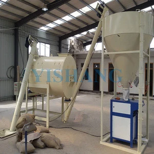 3-4t/h full automatic electrical dry mix powder tile adhesive grout mixing machine dry mortar mixer production line
