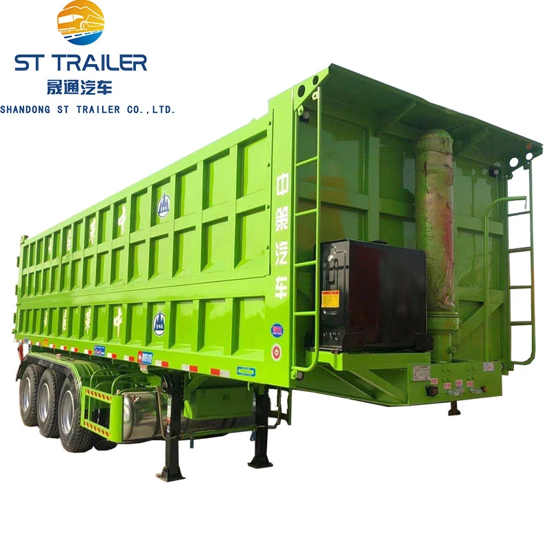 3 axle dump semi trailer with China ex-factory prices 40-70 T dump trailer High quality and cost-effective dump truck trailer