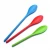 Import 3 Pieces Stirring Mixing Spoon Set Multiple Color Plastic Long Handle Serving Salad Spoons from China
