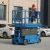 300kg 6m 8m 10m electric delta control system aerial work hydraulic scissor lift moving platform for sale