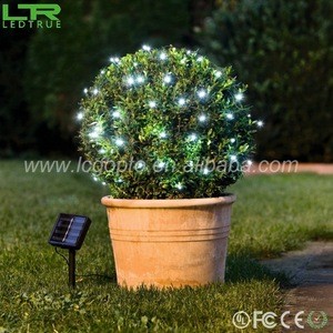 33ft 100 LED Solar Fairy Light String For Outdoor Garden Decoration