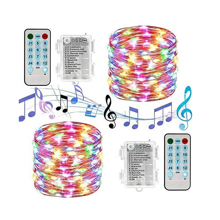 Stringmagic Interactive Led String Light Buy 33ft 100leds Voice Control Led Fairy String Light Battery Operated ...