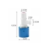 3/4 mini automatic water level control plastic float valve for flush cistern tank