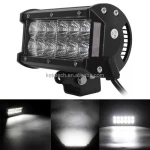 36W 12-LED LED Light Bar Offroad SUV ATV Lamp with aluminum housing