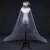 Import 3.8*3  Metmer Off White One Layer Lace Long Bridal Veil Comb from China