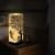 Import 3d paper shadow lamp fancy home  light decoration accessories 3d desktop lighting from China