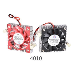 3D printer accessories 12V 40*10 4010 cooling fans with radiator fins