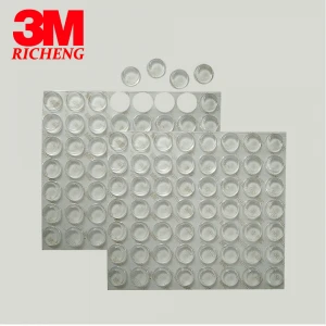 3M Transparent Bumpon SJ5312 Silicone Rubber Feet For Chair Non-slip Shockproof Anti Slip Rubber Mat
