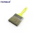 Import 4 inch plastic handle polyester bristle filament masonry paint brush from China