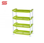 4-layer detachable shelves plastic kitchen storage rack for spices