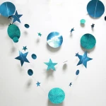 4 meters 3D Paper garland party favor for event party supplies