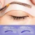 Import 4 Styles Permanent Makeup Eyebrow Stencil Eyebrow Drawing Guide Card Plastic Eyebrow Template from China