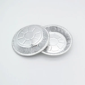 400ml round disposable aluminum dish food grade aluminum foil baking use pizza pans